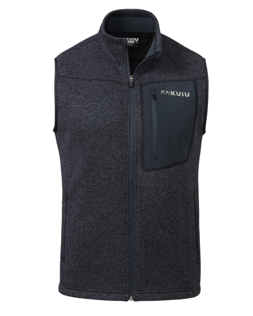 Base Camp Sweater Vest | Steel Blue Heather
